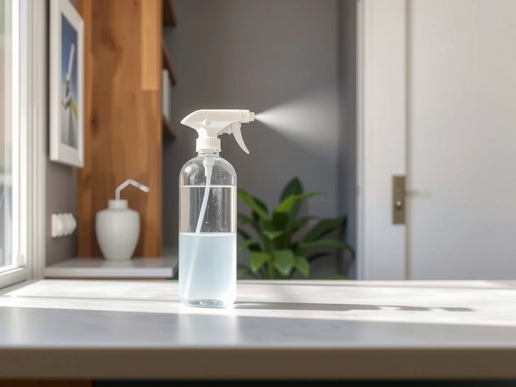 Application of cleaning solution